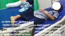 Pilu, 3 Anggota Keluarga Tewas Kecelakaan Beruntun di Banyumas, Bocah Ini Selamat dengan Kaki Putus<