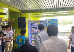 Dukung Perluas Pasar UMKM, Kementerian BUMN Sediakan Vending Machine di Stasiun Kereta
