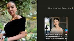 Dikabarkan Bakal Nikah Tahun Ini, Begini Respons Raline Shah