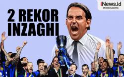 Infografis 2 Rekor Inzaghi usai Bawa Inter Milan Juara Piala Super Italia 2023