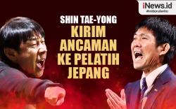 Infografis Shin Tae-yong Kirim Ancaman Serius ke Pelatih Jepang