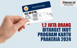Infografis Pemerintah Targetkan 1,2 Juta Peserta Program Kartu Prakerja 2024