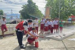 Perkuat Budaya Kesehatan dan Keselamatan Kerja, Elnusa Petrofin Gelar CSR Safety Awareness 