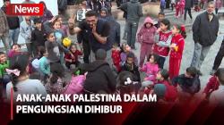 LSM Palestina Bergerak Menghibur Anak-Anak dalam Pengungsian