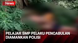 Pelajar SMP Pelaku Pencabulan Anak TK Diamankan Polres Jakarta Timur