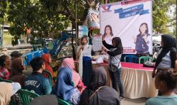 Caleg Perindo Ani Kusumadewi Gelar Sosialisasi Pencoblosan di Cilincing