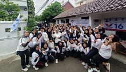 Caleg Perindo Diska Resha Gelar Senam dan Sembako Murah di Ragunan, Emak-Emak: Bagus Jadi Lebih Dekat