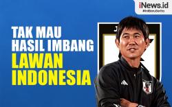 Infografis Jepang Tak Mau Hasil Imbang Lawan Indonesia