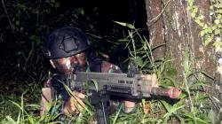 Senyap, Prajurit Yontaifib 2 Marinir Adang Pasokan Gerakan Separatis di Kaki Gunung Lawu