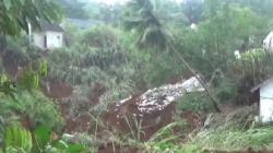 Tebing Longsor di Sukabumi Timbun 10 Rumah, Warga Panik Berhamburan