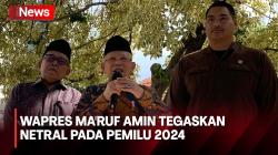 Wapres Tegaskan Netral Pada Pemilu 2024, Sebut Pilihan Itu Personal dan Urusan Hati