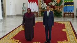 Jokowi Terima Kunjungan Presiden Tanzania Samia Suluhu Hassan di Istana Bogor
