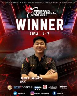 International Indonesia Open Rangsang Kompetisi Biliar Tanah Air