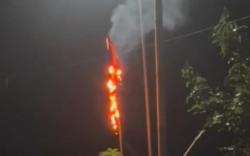 Viral Oknum Ketua RT di Malang Bakar Bendera PDIP, Ini Motifnya
