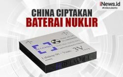 Infografis China Ciptakan Baterai Nuklir 50 Tahun Tak Perlu Dicas