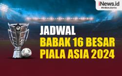 Infografis Jadwal Lengkap Babak 16 Besar Piala Asia 2023 Qatar