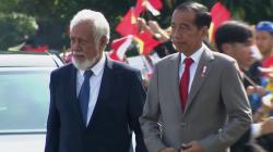 Presiden Jokowi Terima Kunjungan PM Timor Leste Xanana Gusmao di Istana Bogor