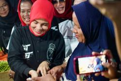 Siti Atikoh Bicara Rantai Pasok untuk Jaga Kestabilan Harga di Tingkat Pedagang