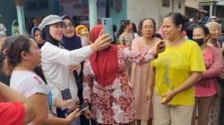 Caleg Partai Perindo Venna Melinda Ajak Warga Kediri Cintai Kuliner Tradisional<