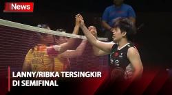 Ditaklukkan Pasangan China, Ganda Putri Indonesia Lanny/Ribka Tersingkir di Semifinal Indonesia Masters 2024