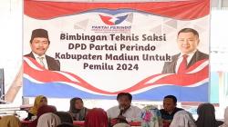 Pastikan Menang Pemilu 2024, Partai Perindo Gelar Bimtek untuk Saksi di Madiun