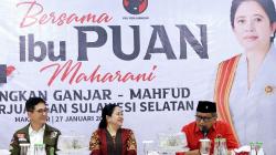 Arsjad, Puan dan Hasto Dialog dengan TPD di Makassar: Bersama Rakyat, Kita Menangkan Ganjar-Mahfud!<