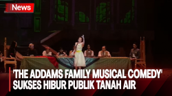 Putri Ernest Prakasa Ikut Tampil dalam Pertunjukan 'The Addams Family Musical Comedy'