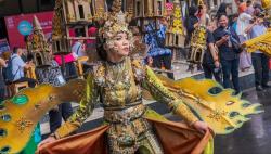 Parade Festival Seni dan Budaya Ramaikan Peluncuran KEN 2024