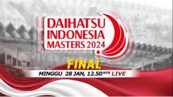 Jangan Lewatkan Final Indonesia Masters 2024 Siang Ini, Live di iNews