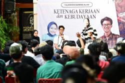 Temui Pelajar Tangerang, Alam Ganjar Bicara Soal Ketenagakerjaan dan Kebudayaan