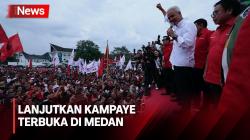 Ganjar Berkunjung ke Medan, Lanjutkan Kampaye Terbuka hingga ke Istana Maimun