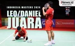 Infografis Leo/Daniel Juara Indonesia Masters 2024