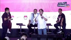 Ade Armando Diteriaki Penonton saat Singgung Putaran Kedua Pilpres 2024: Yang Penting Bukan 02