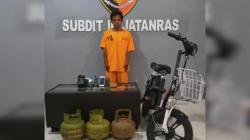 Mencuri di 15 TKP, Residivis asal Bangka Tengah Ditangkap Polisi