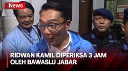 Ridwan Kamil Penuhi Panggilan Bawaslu Jabar, Tegaskan Tidak Langgar Aturan Kampanye