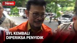 Kenakan Rompi Tahanan KPK, SYL Kembali Diperiksa Kasus Dugaan Pemerasan