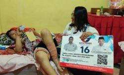 Serahkan KTA Berasuransi ke Korban Kecelakaan Kerja, Jeannie: Perindo Partai Modern Terbaik