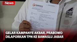 Gelar Kampanye Akbar di Majalengka dan Subang, Prabowo Dilaporkan TPN Ganjar-Mahfud ke Bawaslu Jabar