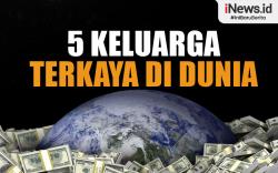 Infografis Deretan 5 Keluarga Terkaya di Dunia