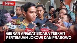 Terkait Pertemuan Presiden Jokowi dan Prabowo, Gibran Mengaku Tidak Tahu