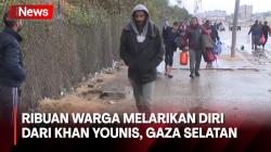 Ribuan Pengungsi Padati Tenda-tenda Penampungan di Perbatasan Rafah