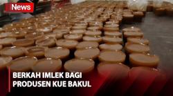 Produsen Kue Bakul di Medan Ramai Pesanan Jelang Imlek
