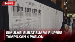 PDIP Solo Kembali Protes Simulasi Surat Suara Pilpres Tampilkan 4 Paslon, yang 1 Siapa?