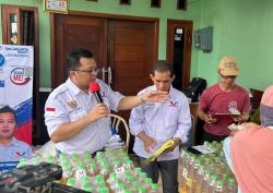 Caleg Partai Perindo Gelar Bazar Murah di Bambu Apus, Ratusan Warga Senang