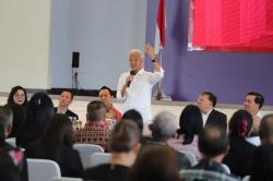 Ganjar Tatap Muka dan Berdialog dengan Sejumlah Pendeta di Tomohon Sulawesi Utara