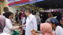 Hadiri Bazar Murah, Hary Tanoesoedibjo Disambut Hangat Warga Kelurahan Utan Panjang
