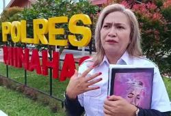 RPA Perindo Sulut Datangi Polres Minahasa terkait Kasus Kakek Cabuli Anak<