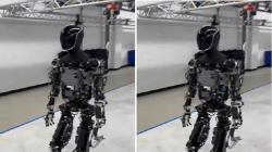 Curi Perhatian! Robot Humanoid Elon Musk Mampu Berjalan Keliling Pabrik 