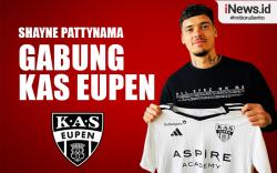 Infografis Shayne Pattynama Gabung Klub Liga Belgia KAS Eupen