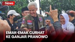 Harga Beras Melonajak, Emak-Emak di Palembang Curhat ke Ganjar Pranowo